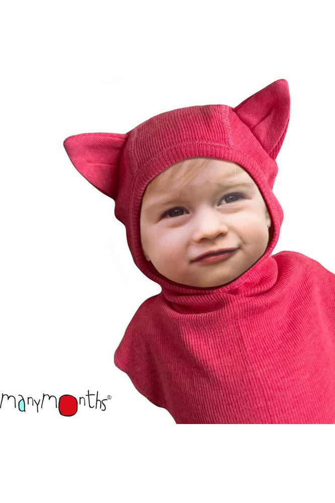 ManyMonths - Merino Wool Kitty Balaclava - Hood - Nature's Wild Child