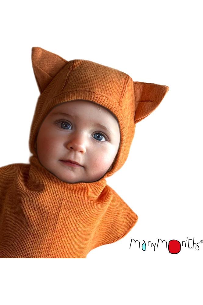 ManyMonths - Merino Wool Kitty Balaclava - Hood - Nature's Wild Child