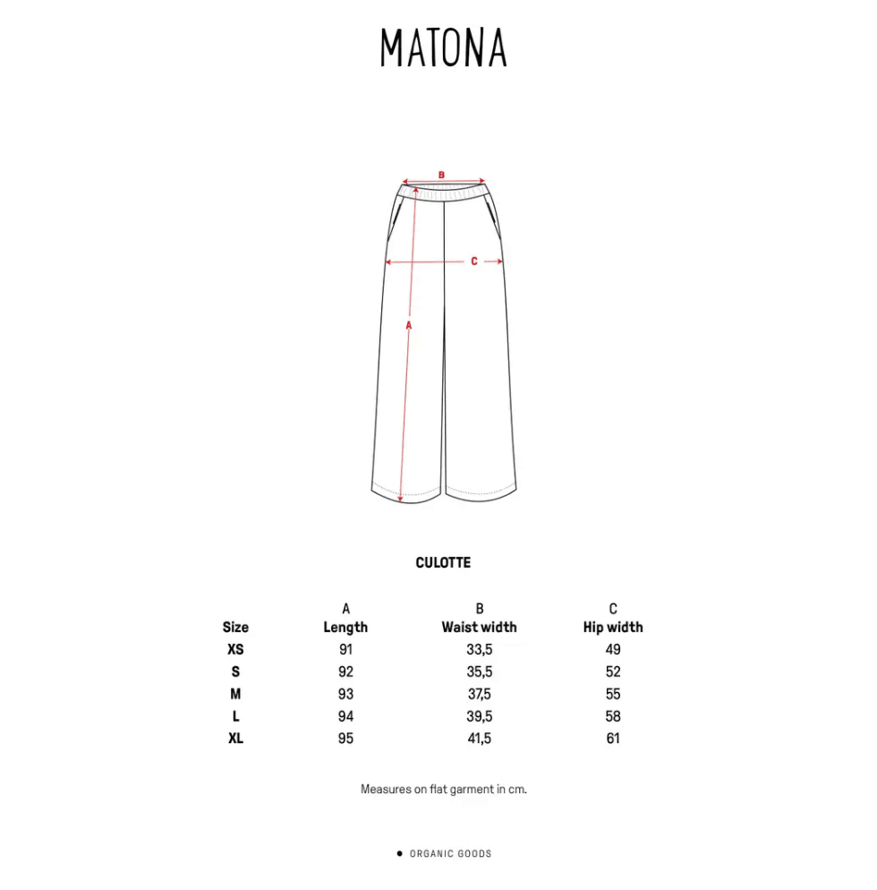Matona - European Linen Culottes Summer Pants - Women's (2 Colors) - Nature's Wild Child