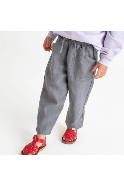 Matona - Kids Linen Garden Pants - Nature's Wild Child
