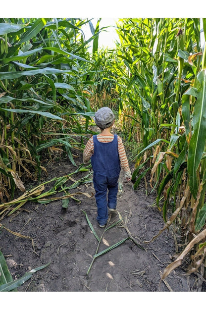 Matona - Organic Cotton Corduroy Overalls - Toddler and Kids - Nature's Wild Child