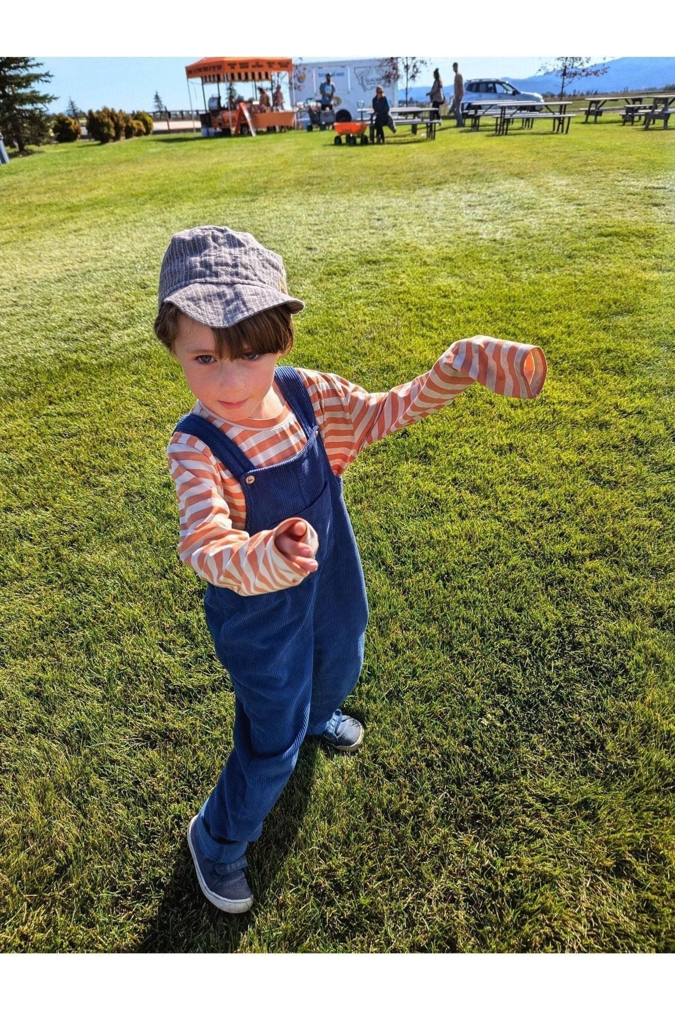Matona - Organic Cotton Corduroy Overalls - Toddler and Kids