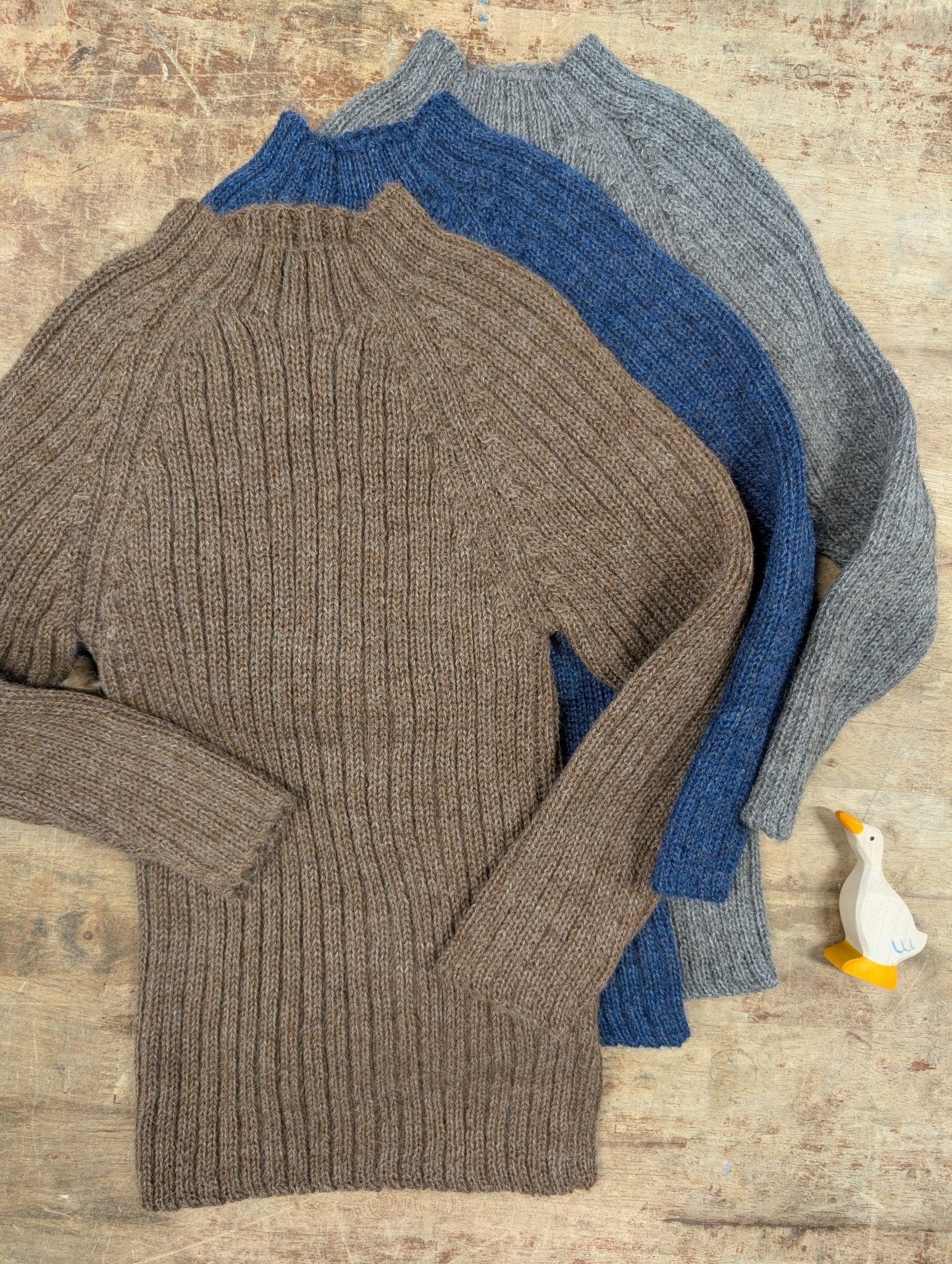 My Alpaca Copenhagen - Alpaca Baby and Kids Sailor Sweater (3 colors) - Nature's Wild Child