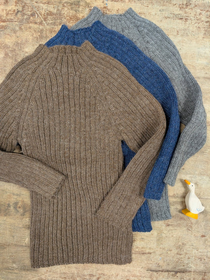 My Alpaca Copenhagen - Alpaca Baby and Kids Sailor Sweater (3 colors) - Nature's Wild Child