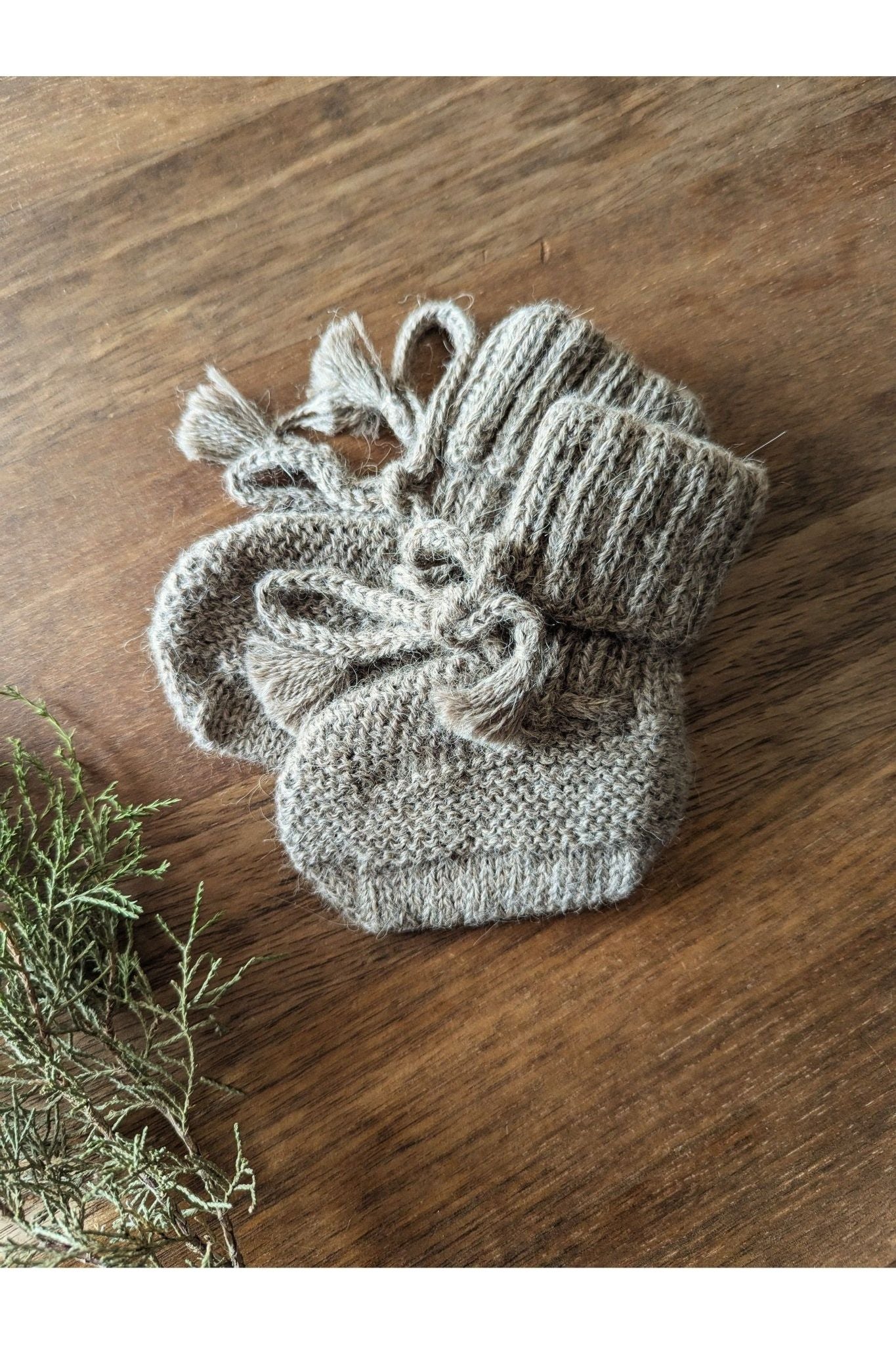 My Alpaca Copenhagen - Baby Alpaca Baby Booties - Nature's Wild Child