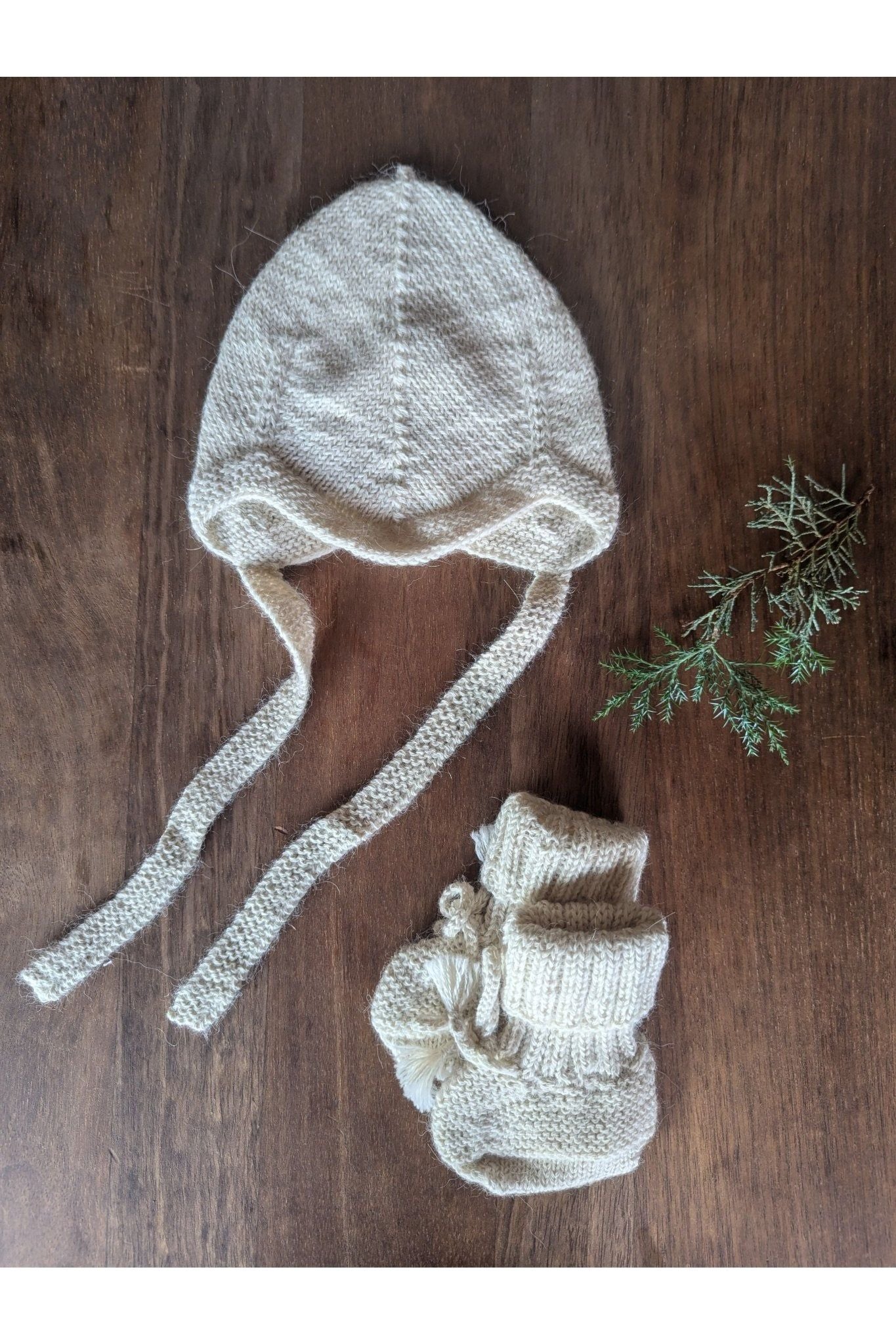 My Alpaca Copenhagen - Baby Alpaca Baby Booties - Nature's Wild Child