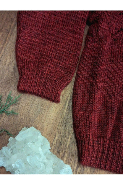 My Alpaca Copenhagen - Baby Alpaca Louisa Sweater - (12 months - 5 years) - Nature's Wild Child