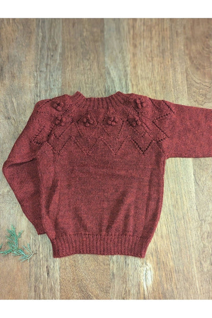 My Alpaca Copenhagen - Baby Alpaca Louisa Sweater - (12 months - 5 years) - Nature's Wild Child