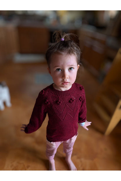My Alpaca Copenhagen - Baby Alpaca Louisa Sweater - (12 months - 5 years) - Nature's Wild Child