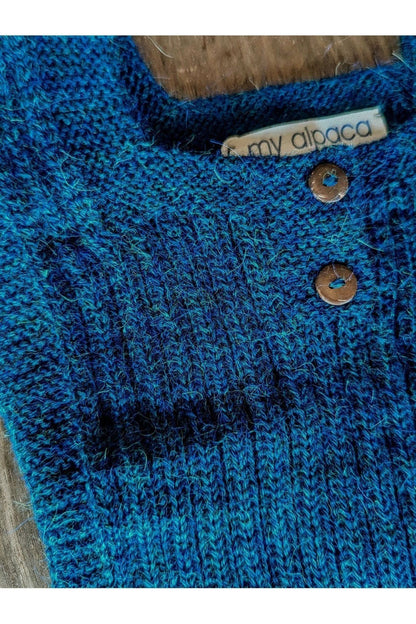 My Alpaca Copenhagen - Baby Alpaca Rico Vest (6 months - 5 years) - Nature's Wild Child