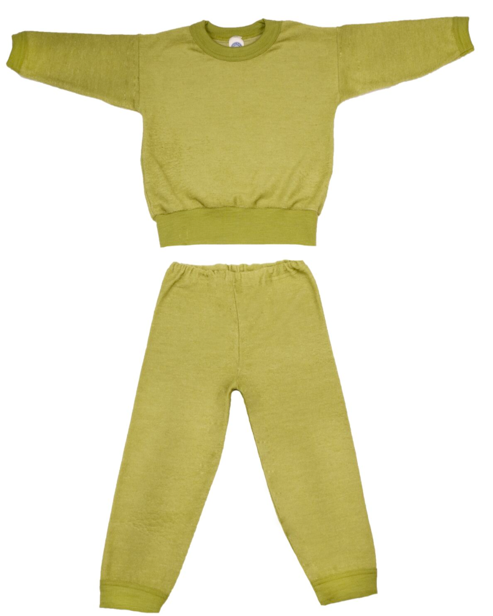 NEW Color! Cosilana - Organic Wool Wool Terry Pajamas (12 months - 12 years) - Nature's Wild Child