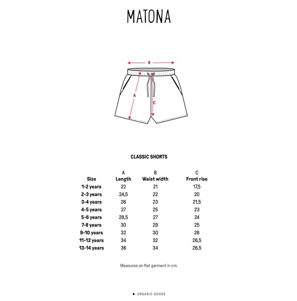 NEW Color! Matona - Toddler and Kids Linen shorts - Nature's Wild Child