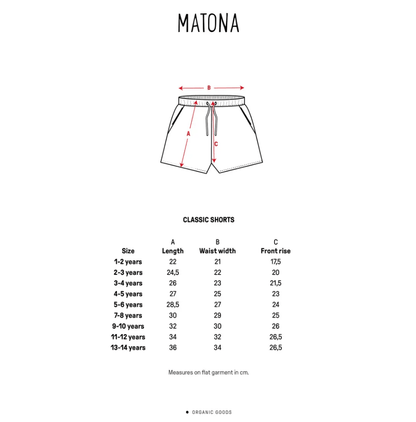 NEW Color! Matona - Toddler and Kids Linen shorts - Nature's Wild Child