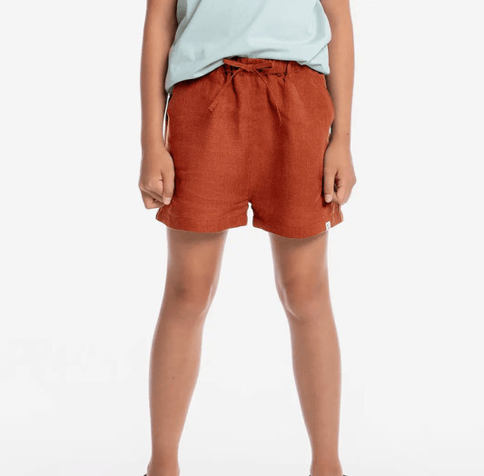 NEW Color! Matona - Toddler and Kids Linen shorts - Nature's Wild Child