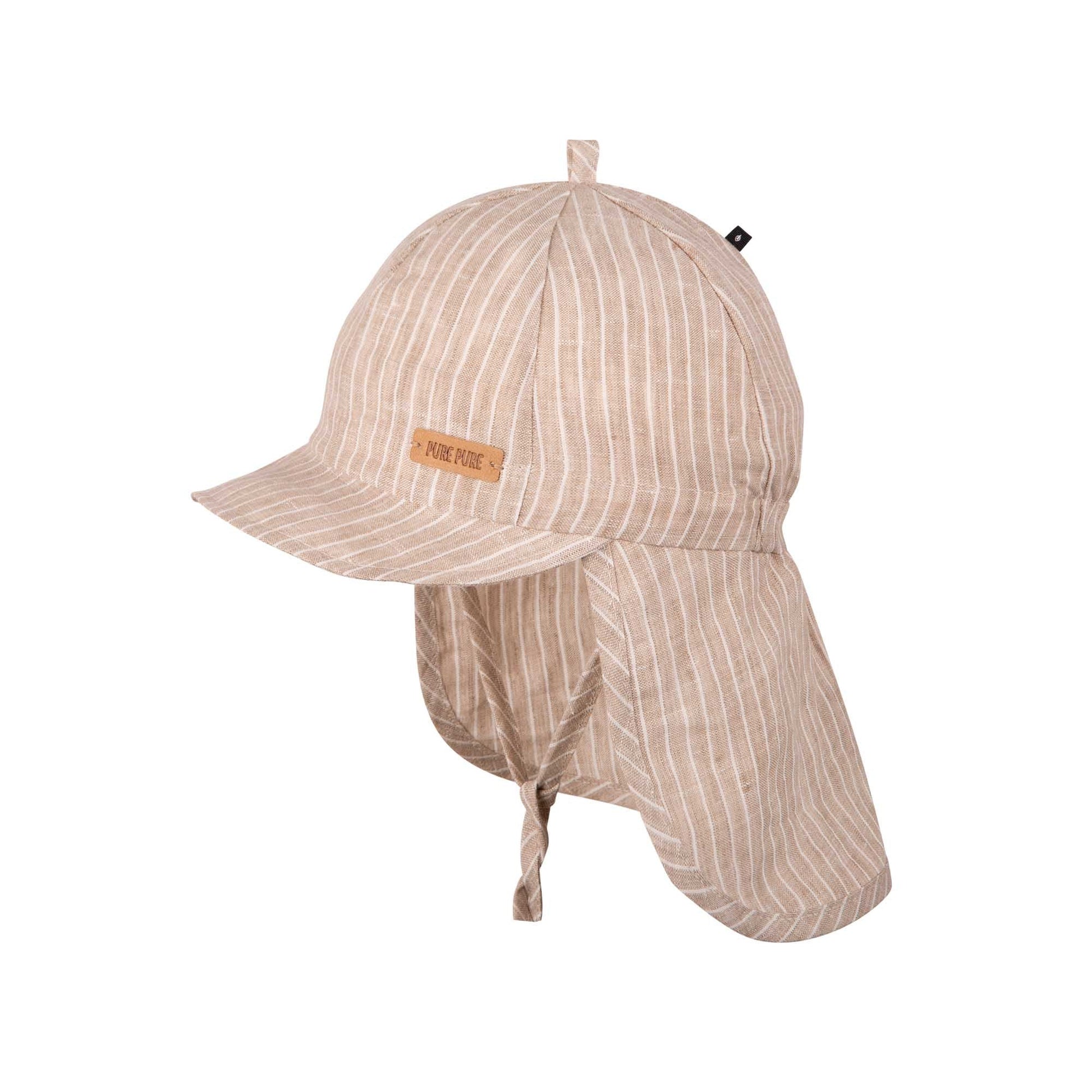 NEW Colors! Baseball Cap - Linen Sun Hat with Neck Protection (7 colors) - Nature's Wild Child