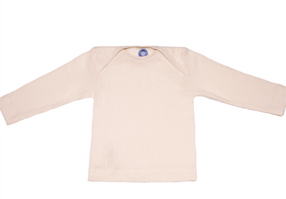 NEW Colors! Cosilana - Organic Wool Silk Cotton - Baby Long Sleeve Shirt (6mo - 3 years) - Nature's Wild Child