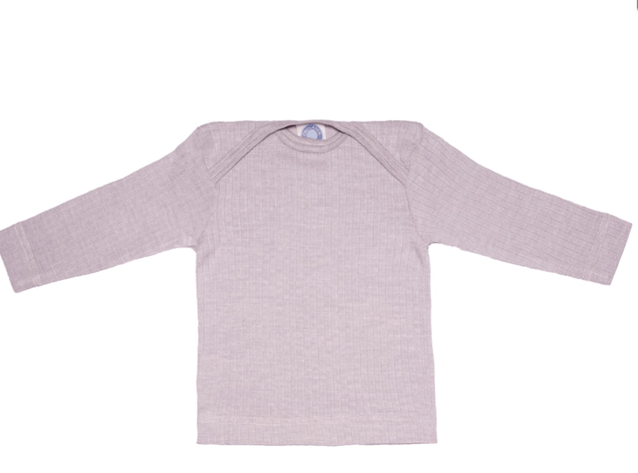 NEW Colors! Cosilana - Organic Wool Silk Cotton - Baby Long Sleeve Shirt (6mo - 3 years) - Nature's Wild Child