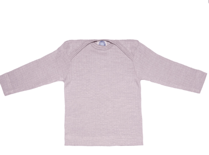 NEW Colors! Cosilana - Organic Wool Silk Cotton - Baby Long Sleeve Shirt (6mo - 3 years) - Nature's Wild Child