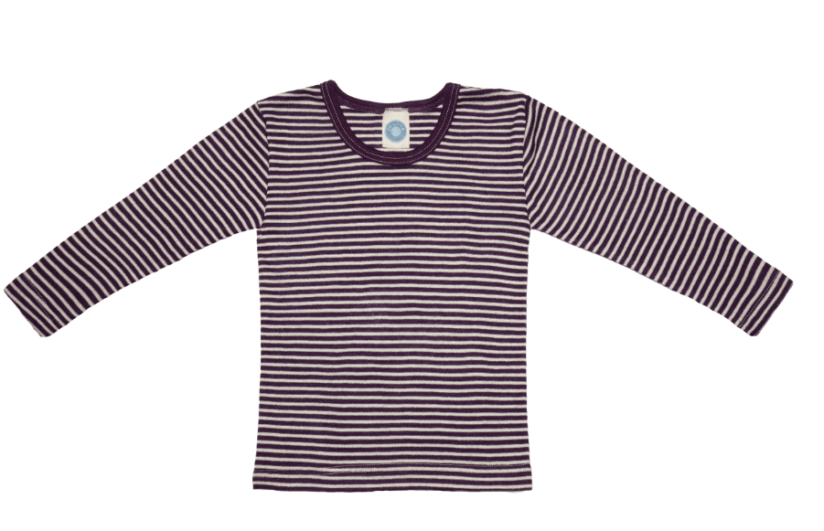 NEW Colors! Cosilana Organic Wool Silk - Kids Long Sleeve Top (12 months - 10 years) - Nature's Wild Child