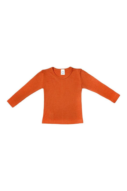 NEW Colors! Cosilana Organic Wool Silk - Kids Long Sleeve Top (12 months - 10 years) - Nature's Wild Child