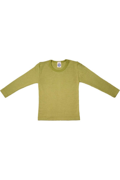 NEW Colors! Cosilana Organic Wool Silk - Kids Long Sleeve Top (12 months - 10 years) - Nature's Wild Child