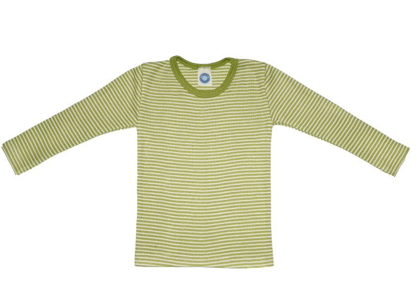 NEW Colors! Cosilana Organic Wool Silk - Kids Long Sleeve Top (12 months - 10 years) - Nature's Wild Child
