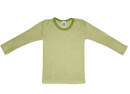 NEW Colors! Cosilana Organic Wool Silk - Kids Long Sleeve Top (12 months - 10 years) - Nature's Wild Child