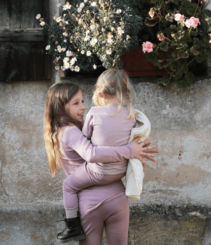 NEW Colors! Cosilana Organic Wool Silk - Kids Long Sleeve Top (12 months - 10 years) - Nature's Wild Child