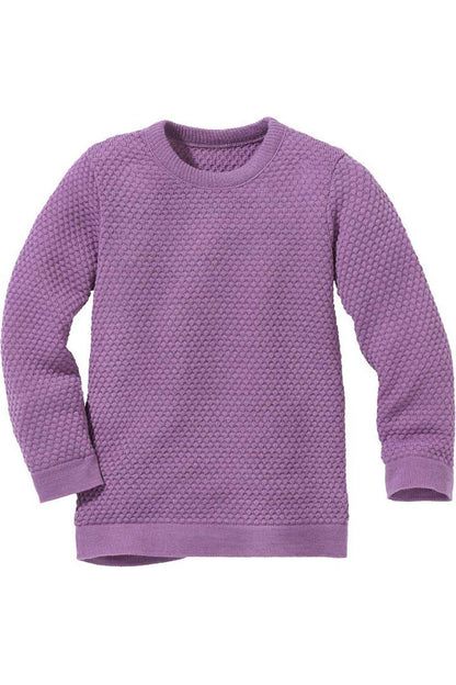 NEW Colors! Disana Light Honeycomb Sweater - Organic Merino Wool - Nature's Wild Child