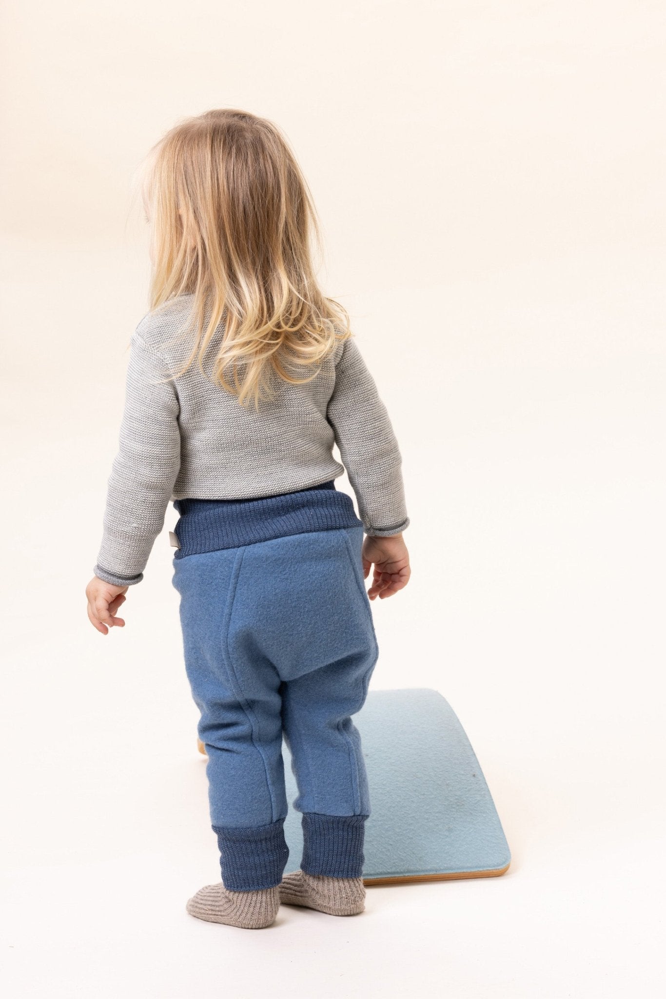 NEW Colors! Disana - Organic Boiled Merino Joggers (3 months - 3 years) - Nature's Wild Child