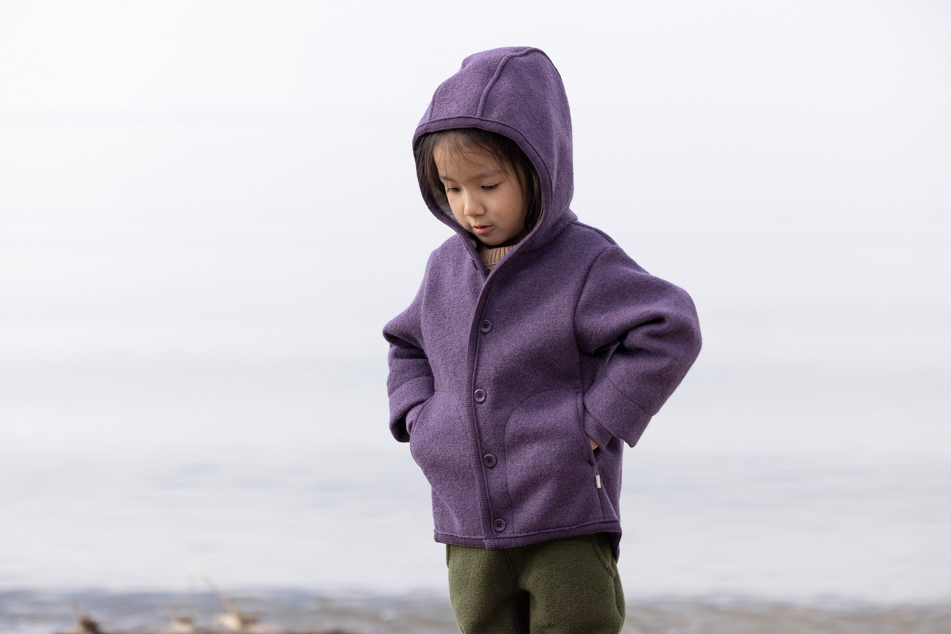 NEW Colors! Disana Organic Boiled Wool Jacket - Nature's Wild Child