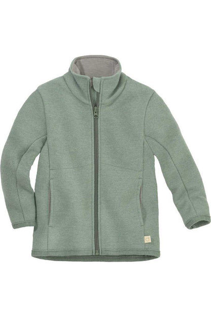 NEW Colors! Disana - Organic Boiled Wool Lightweight - Zipper Jacket - Nature's Wild Child