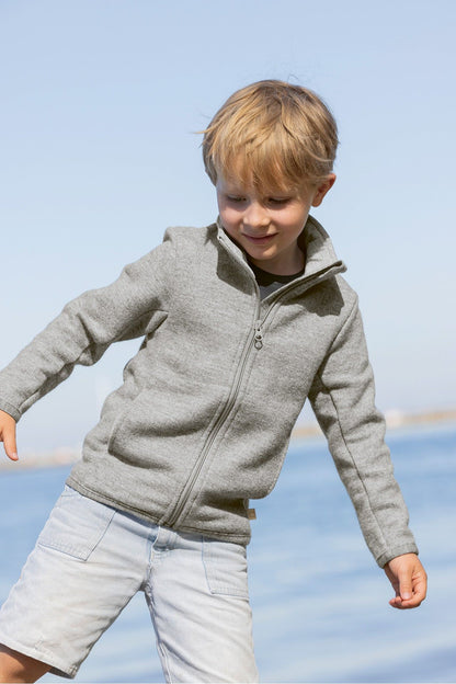 NEW Colors! Disana - Organic Boiled Wool Lightweight - Zipper Jacket - Nature's Wild Child