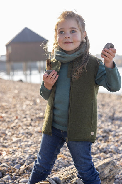 NEW Colors! Disana - Organic Boiled Wool Vest - Babies and Kids - Nature's Wild Child