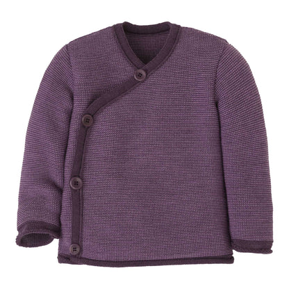 NEW Colors! Disana - Organic Merino Button - Up Baby Sweater - Nature's Wild Child
