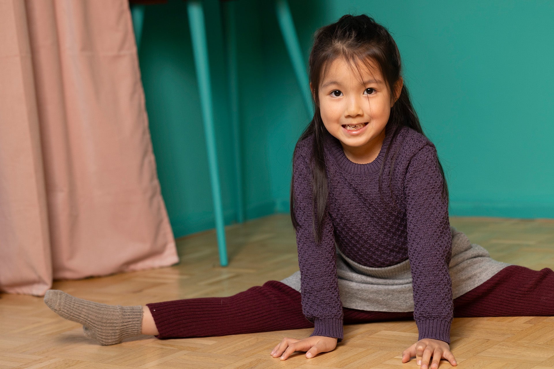 New Colors! Disana Organic Merino Knitted Leggings - Nature's Wild Child
