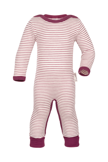 NEW Colors! Engel - Organic Merino Wool Silk Baby Pajama - Nature's Wild Child