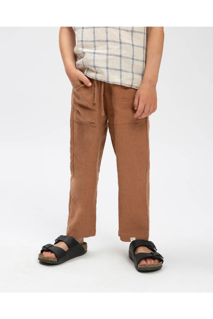 NEW Colors! Matona - Kids Linen Garden Pants - Nature's Wild Child