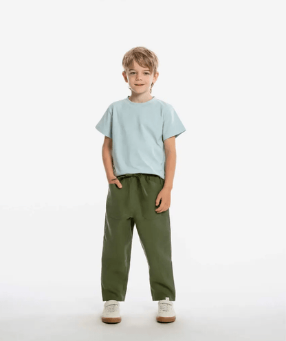 NEW Colors! Matona - Kids Linen Garden Pants - Nature's Wild Child