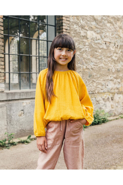 NEW Colors! Matona - Kids Linen Garden Pants - Nature's Wild Child