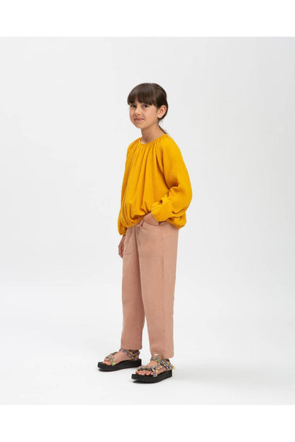 NEW Colors! Matona - Kids Linen Garden Pants - Nature's Wild Child