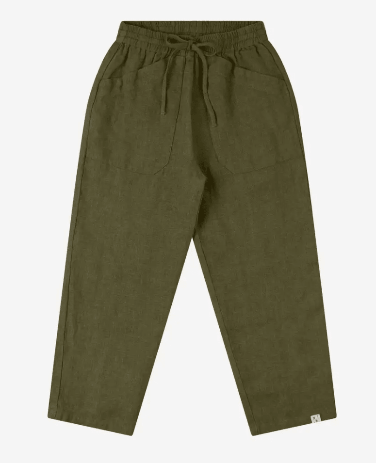 NEW Colors! Matona - Kids Linen Garden Pants - Nature's Wild Child