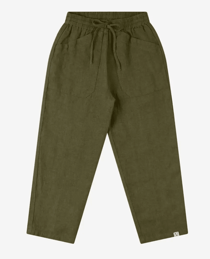NEW Colors! Matona - Kids Linen Garden Pants - Nature's Wild Child