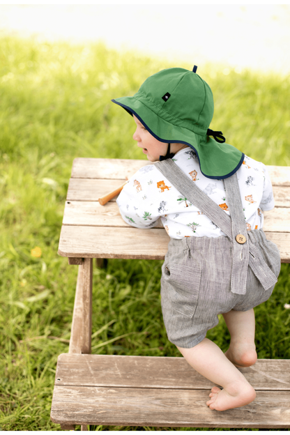 NEW Colors! Pure Pure Organic Cotton Sun Hat - Baby and Toddler (5 colors) - Nature's Wild Child