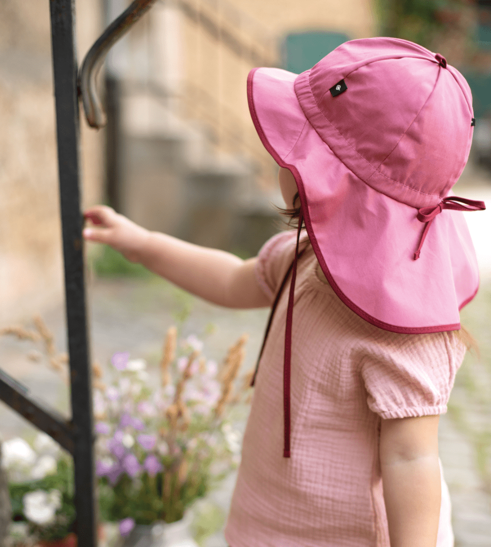 NEW Colors! Pure Pure Organic Cotton Sun Hat - Baby and Toddler (5 colors) - Nature's Wild Child