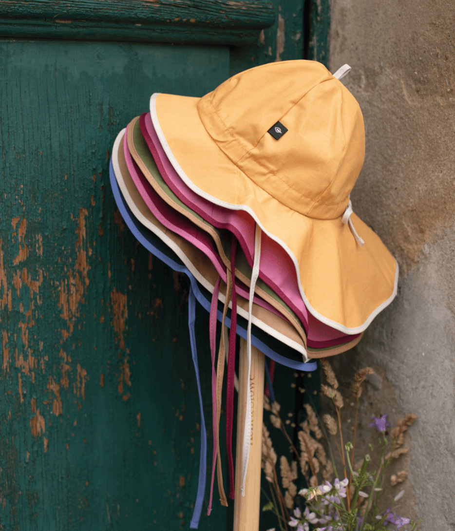 NEW Colors! Pure Pure Organic Cotton Sun Hat - Baby and Toddler (5 colors) - Nature's Wild Child