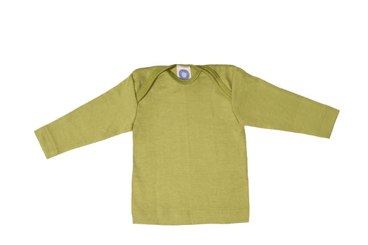 NEW! Cosilana - Organic Wool Silk - Baby Long Sleeve Top - Nature's Wild Child