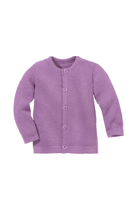 NEW! Disana Honeycomb Cardigan - Organic Merino Wool - Nature's Wild Child