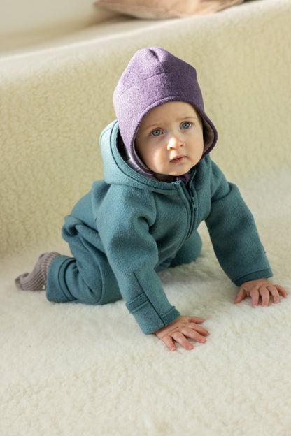 NEW! Disana Organic Boiled Wool Bunting - With Zipper & Pockets (0 - 6 Years) - Nature's Wild Child