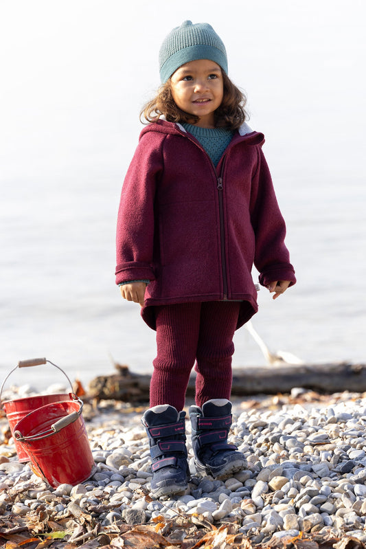 NEW! Disana Organic Boiled Wool - Zipper Jacket - Nature's Wild Child